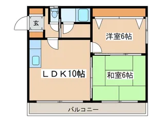 BIKOUS3・4【4階】の間取り