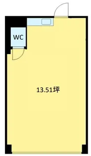 ハイランド・三高【1階】の間取り
