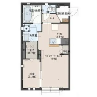 サンガーデンメルヘンII【1階】の間取り