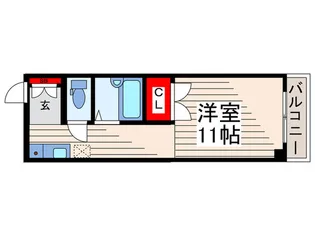 メゾンウェルトゥドゥー【2階】の間取り