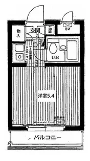 ダイアパレス根岸第2【1階】の間取り
