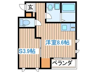 UN五輪【1階】の間取り