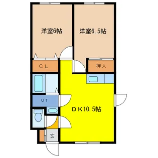 T.Sマンション【2階】の間取り