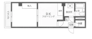 第1鈴木ビル【3階】の間取り
