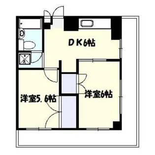アメニティ東町【0】【4階】の間取り