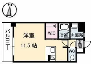 アーバン ドエル【1階】の間取り