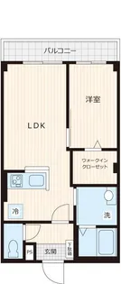 フォレスト ベベ【2階】の間取り