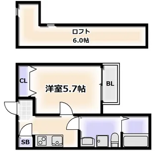 Loft MD(ロフトエムディ)【1階】の間取り