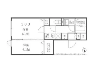 COCOCUBE馬込の間取り