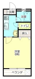 ロイヤルハイツ玉穂II【1階】の間取り