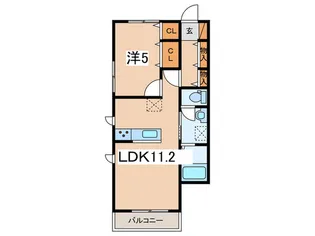 エル・フォレストNO.2【2階】の間取り