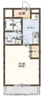 メゾンドファミーユ【1階】の間取り