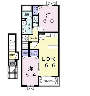 フォーシーズン栄【2階】の間取り