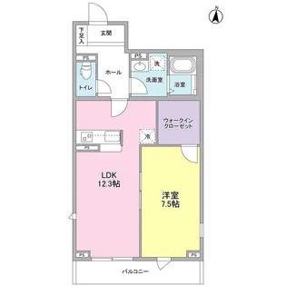 Casa Lupinus【3階】の間取り