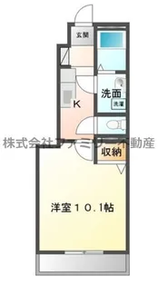 Ange d‘or【1階】の間取り