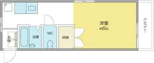 シャンテ逢和【2階】の間取り