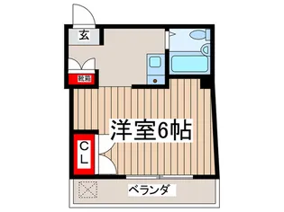 第一ビル【4階】の間取り