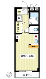 ビラージュ・U【2階】の間取り