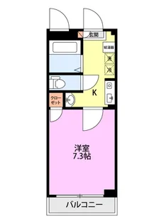 Lily-be出来島【2階】の間取り
