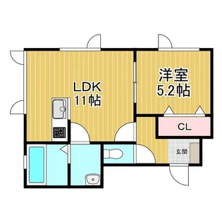 Progresso【1階】の間取り