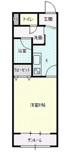 クレール V【2階】の間取り