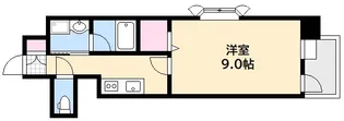 メルシー博丈【6階】の間取り