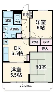 サンドラアーレ大宮【2階】の間取り