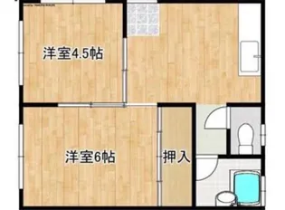 大田アパートの間取り