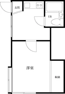 古川荘【2階】の間取り