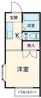 コーポテーアイ【2階】の間取り