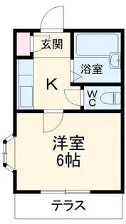 ガーデンハイム【1階】の間取り