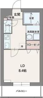 クレマチス【1階】の間取り