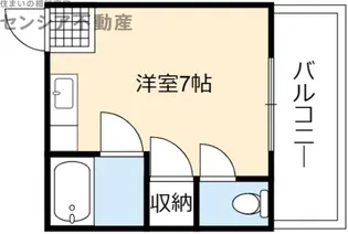 ビクトリーマンション雅【3階】の間取り