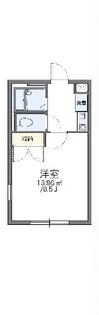 レオパレスサワ【1階】の間取り