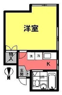 はいむササキ【1階】の間取り