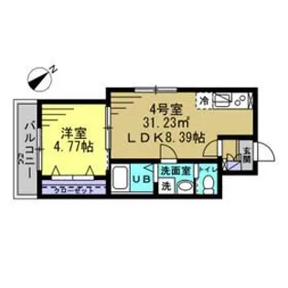 アーテル【3階】の間取り