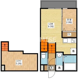 MODERN PALAZZO 諫早Prime【1階】の間取り