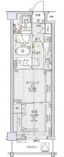 AXAS菊名LR【3階】の間取り