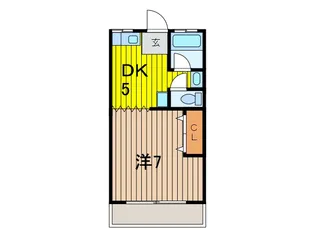 長野ハイツ【1階】の間取り
