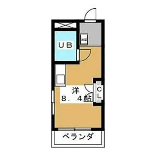 セントラルパレス【2階】の間取り