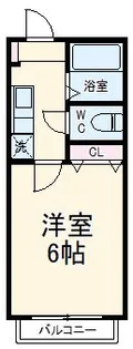 グリーンハイツ1番館【1階】の間取り