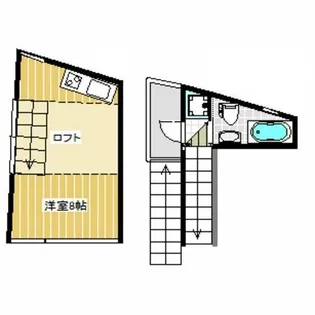 ハウス・ホンマチ【1階】の間取り