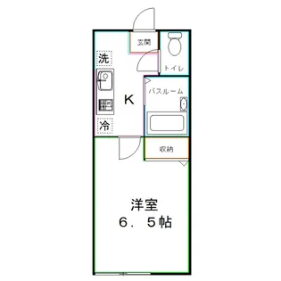 ハイヴィレッジ国分寺【1階】の間取り