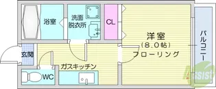 SGハイツ【2階】の間取り