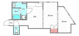 福井マンション【2階】の間取り