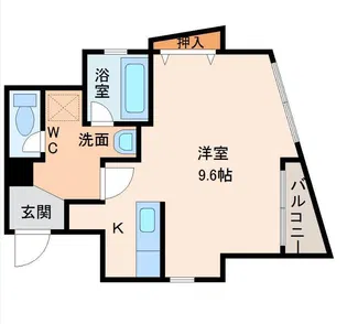 アークスクエア金宝堂【4階】の間取り