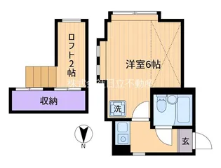 スターハイツ和泉【1階】の間取り