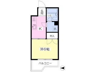 ライオンズマンション金剛院第2【3階】の間取り