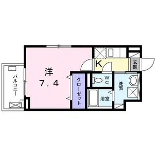 ブリーズ多摩川【3階】の間取り