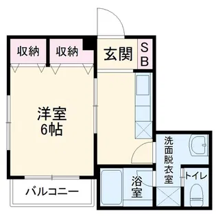 FLAN【2階】の間取り